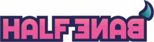 Logo on dark purple